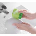 Multi-fuction Cleaning Washing Scrub Brush Hand-held Shoes Mini Silicone Washboard Cleaner Home Houseware Clothes Tools 1piece