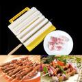 Outdoor Kitchen BBQ Kebab Maker Double/Single Row Vegetable Grill Skewer Machine Quick Skewer Easy BBQ Tools Kitchen Accessories