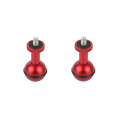 2pcs red 1p4 adapter