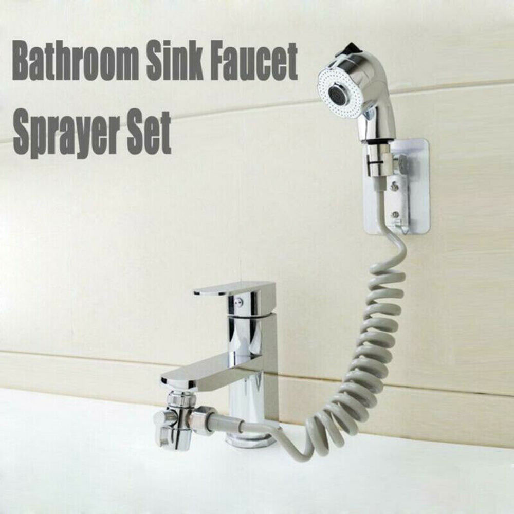 Sanitary Ware Suite Home Bathroom Washbasin Faucet External Shower Small Nozzle Set Shampoo House Artifact Shower Kit