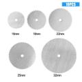 10pcs/set Woodworking Saw Blades Circular Wood Carving Disc Rotary Thin Acrylic Plastic Cutting Power Tool Accessories
