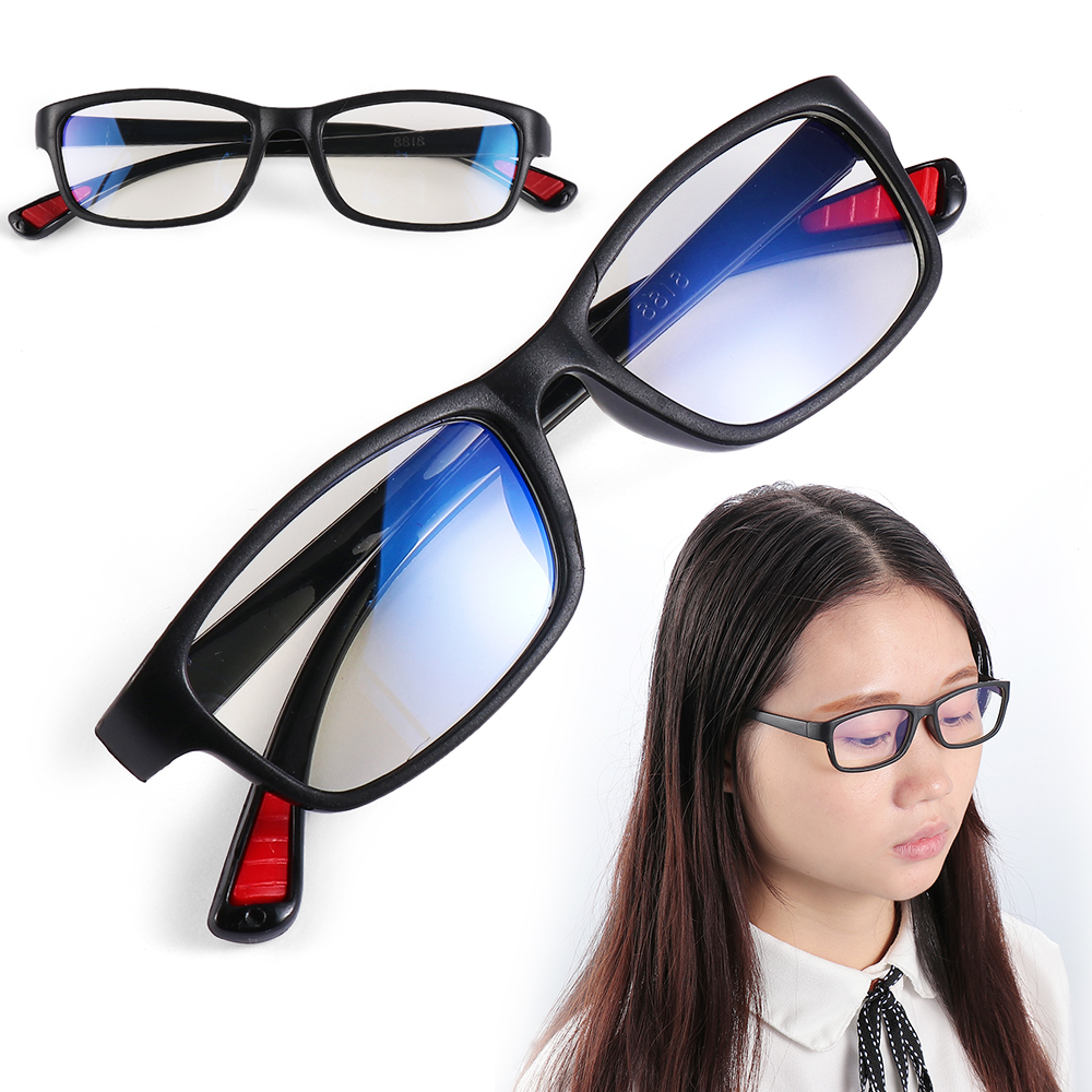 High Quality PC Unisex Anti Blue Rays Computer Glasses Eyes Radiation Protection Goggles Anti-UV Flat Mirror Reading Eyeglasses