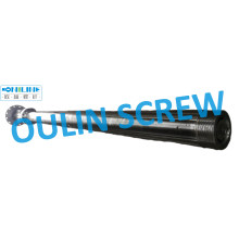 100mm, 120mm Bimetallic Screw Barrel for Double Stage Extrusion