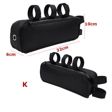 Bicycle Bike Tube Frame Bag Battery Controller Bag Case Battery Li-ion Tool Box Storage Hang Waterproof for MTB Bike 32x10x6cm