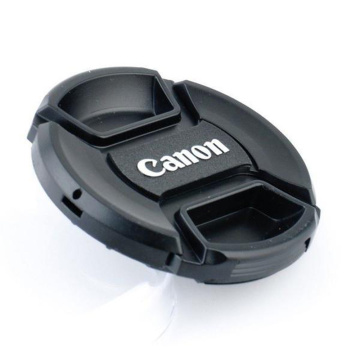 portable camera cover photographic camera 58mm lens cap Cover with Cord strap for canon eos ef 18-55-250 75/300 canon/nikon Lens