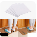 4PCS/set Carpet Pad Double-sided Adhesive Sticker Anti Slip Mat Bathroom Kitchen Supplies Bath Rug Mat Square Fixed Tape