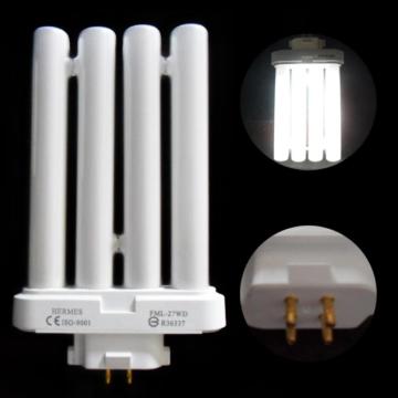 110V 27W 4 Pin Quad Tube Compact Fluorescent Lamp Light Bulb Energy Saving 4 Rows Bright Light Bulb