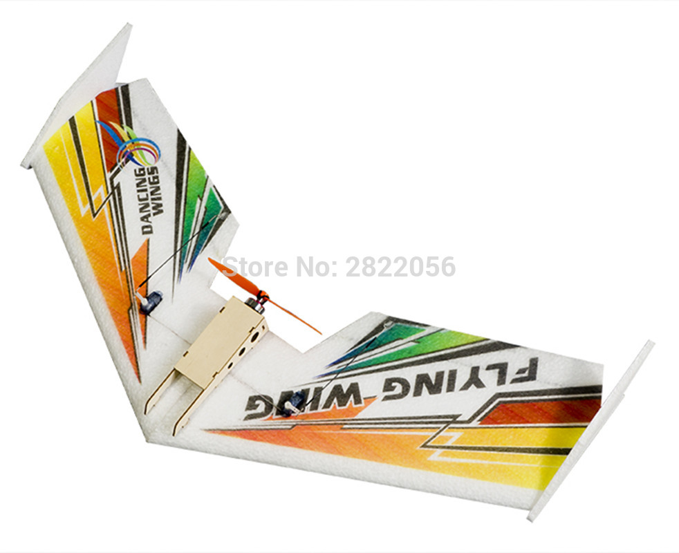 Free shipping RC Plane EPP fixed-wing electric DW HOBBY Mini Rainbow EPP 600mm Wingspan FPV Flying Wing RC Airplane Kit