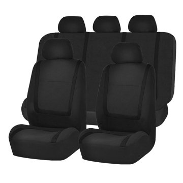 Universal Car Seat Cushion Non-Rolling Up Vehicle Breathable Faux Leather Car Comfortable Non-Slide Stitching Color Seat Cover 9