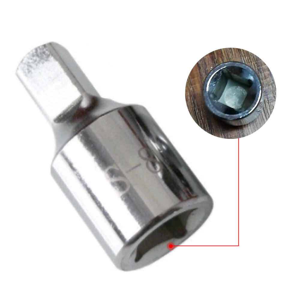 8mm Auto Car Square Oil Sump Drain Plug Key Tool Remover Fits For Renault Citroen Peugeot Car Accessories Dropshipping