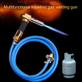 Liquefied Propane Gas Electronic Ignition Welding Gun Torch Machine Equipment Hose for Soldering Cooking Heating