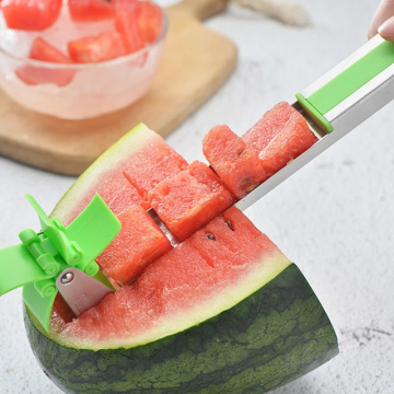 New Watermelon Shredder Multifunctional Melon Seed Slicer Stainless Steel Windmill Fruit Household Artifact Kitchen Tool