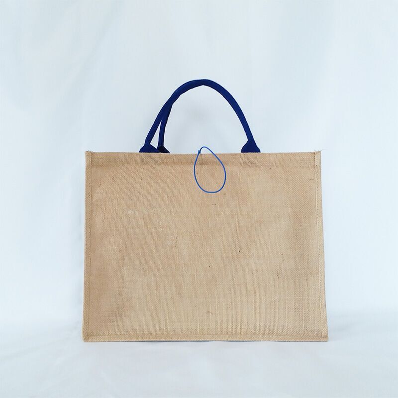 1000pcs Fashion Jute Shopping Tote Bags Can be Customized Handle and Printed Your Logo for Promotion Store and Market Using Bags