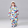 New Winter -30 temperature Kids Piece Ski Suit Children Brands Waterproof Warm Girls Snow Jacket Ski And Snowboard Jacket Child