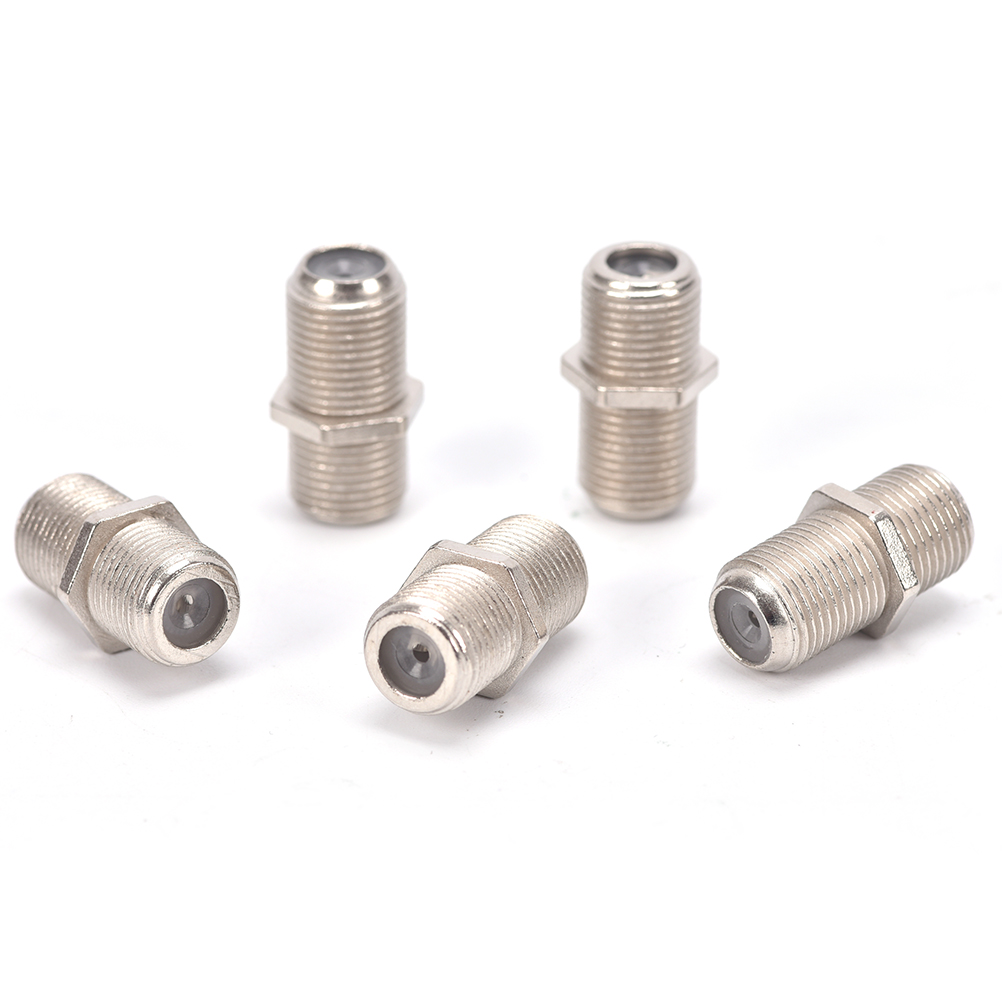 10 Pack F Type Coupler Adapter Connector Female F/F Jack RG6 Coax Coaxial Cable High quality /1pcs SMA RF Coax Connector Plug