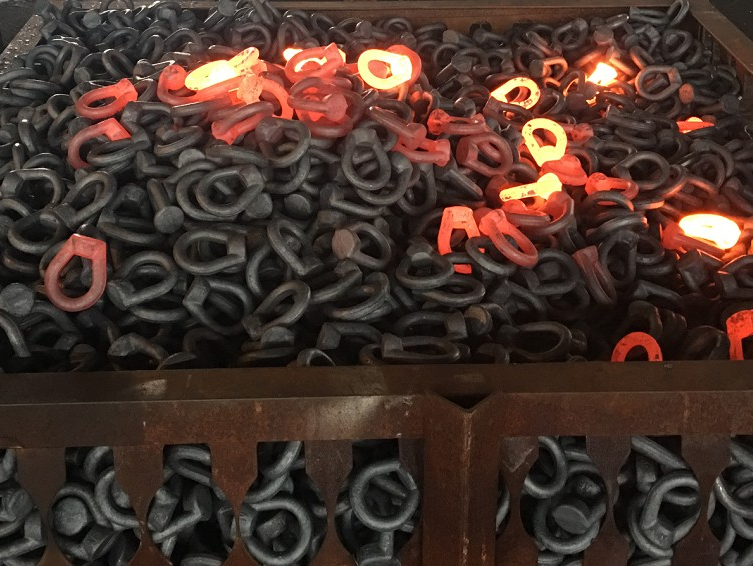 Forged Oval Eye Nut Production