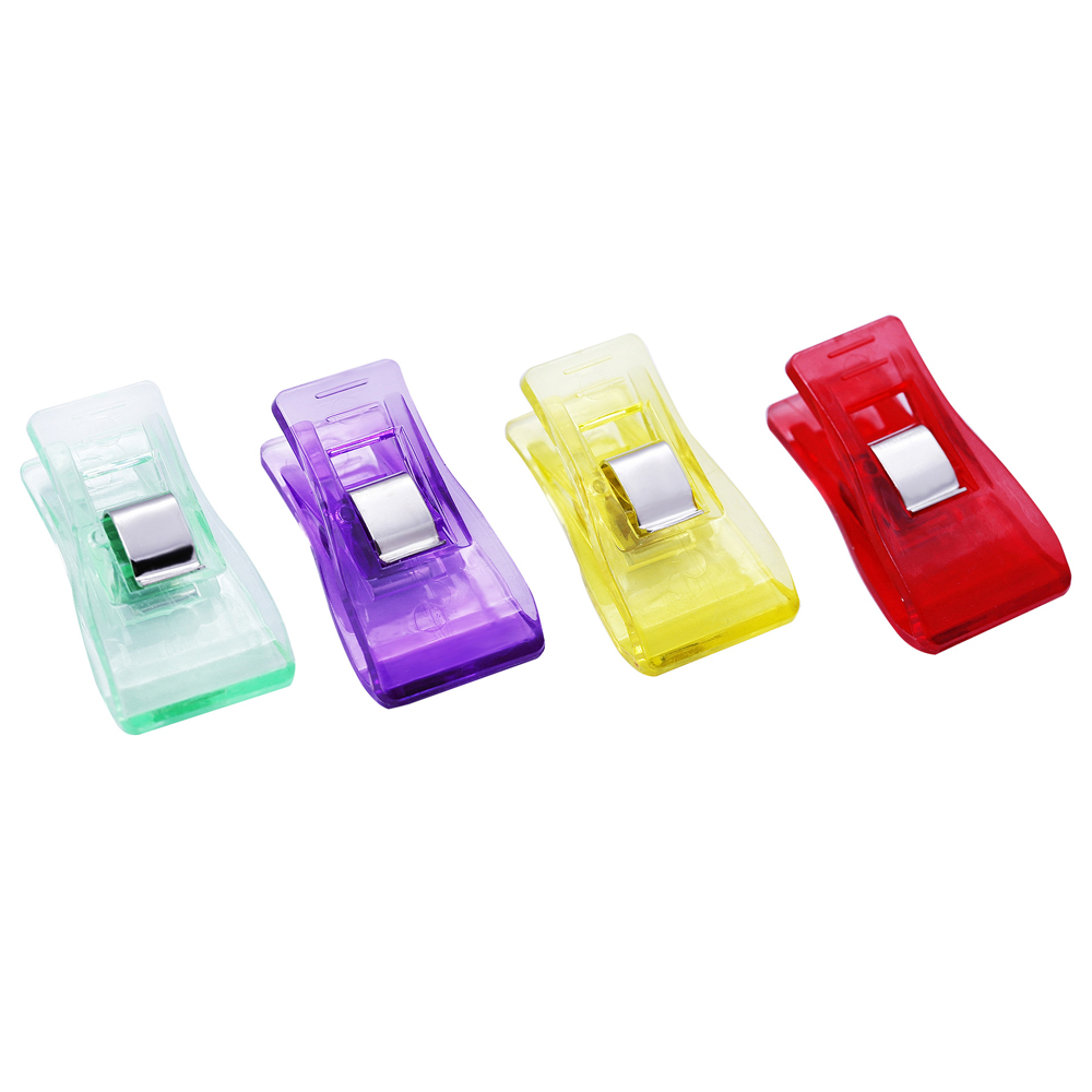 20/30Pcs Sewing Clips Plastic Quilting Crafting Crocheting Knitting Safety Clips Craft Assorted Colors Binding Clips Paper