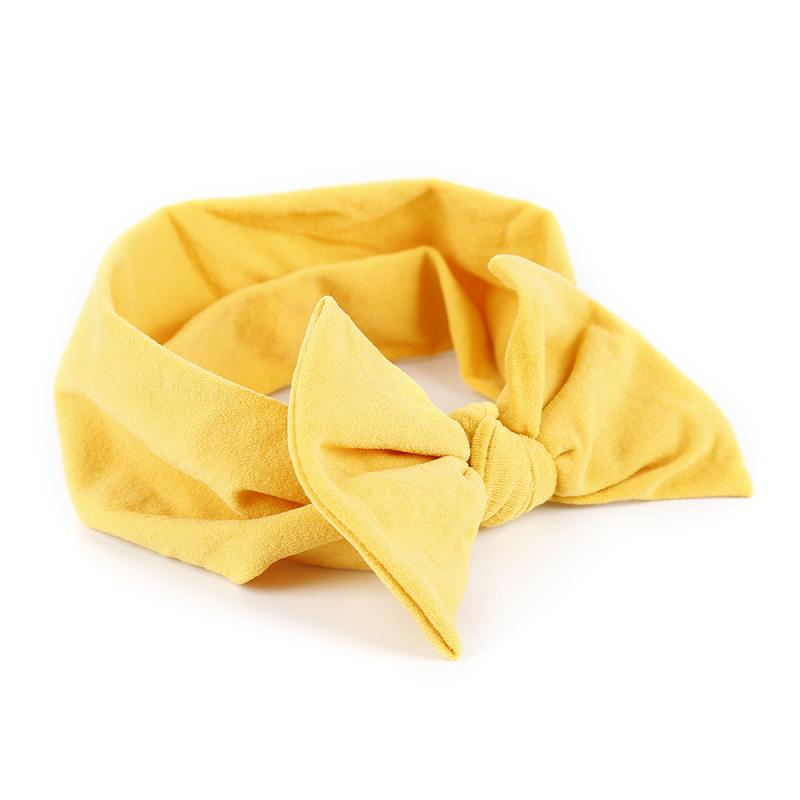 1pc 2020 Baby Headband Cross Top Knot Elastic Hair Bands Soft Solid Girls Hairband Hair Accessories Twisted Knotted Headwrap