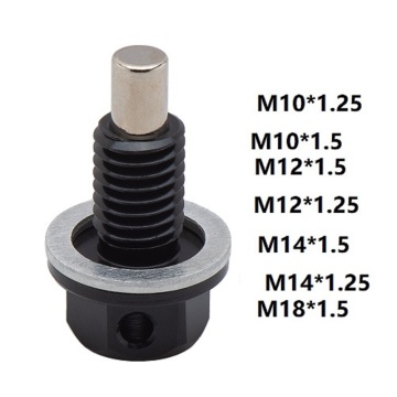 M10*1.25,m10*1.5,M12*1.5, M14*1.5, M18*1.5 M12*1.25 Engine Dress Up Magnetic Oil Drain Plug Package/Oil Sump drain plug