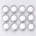 10pcs/lot New White Resin Snap Round Mini Snaps Buttons for Snaps Jewelry Fit 12mm Snap Bracelets Earring ZL221