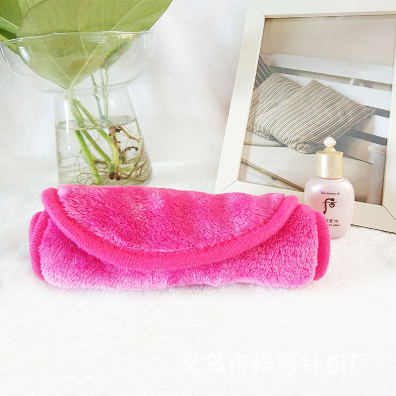 40*17cm Microfiber Makeup Remover Reusable Makeup Eraser Towel Remover Wipes No Need Cleansing Oil