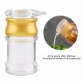 4 Sizes Clear Acrylic Oil Bottle Kitchen Seasoning Can Outdoor BBQ Sauce Vinegar Oil Dispenser Transparent Seasoning Cans