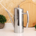 0.5-1L Olive Oil Dispenser 304 Stainless Steel Vinegar Bottle Sauce Kitchen Storage Tools Drip-Free Spout Long Mouth