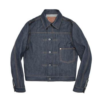 TYPE1-0001 Big Size 14oz High Quality Cotton Denim Jacket Casual Stylish Raw Unwashed Coat
