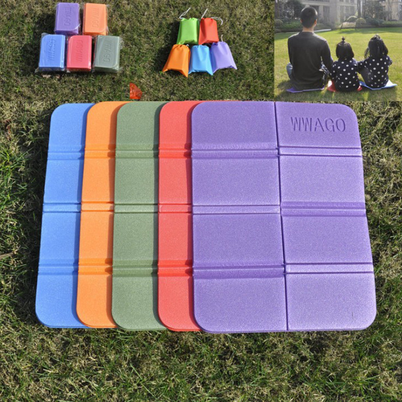 Foldable Camping Mat Portable Small Cushion Moisture-Proof Waterproof Prevent Dirty Picnic Mat Beach Pad for picnic