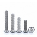 M6 M8 DIN7380 Button Head Screw Hexagon Socket Allen Key Bolts A4 Marine Grade 316 Stainless Steel 8 10 12 14 16 20 25 30-100mm