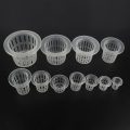 50pcs Growing Basket Hydroponics Basket Vegetable Soilless Growing Plastic Mesh Pot High Quality Garden Planting Pots