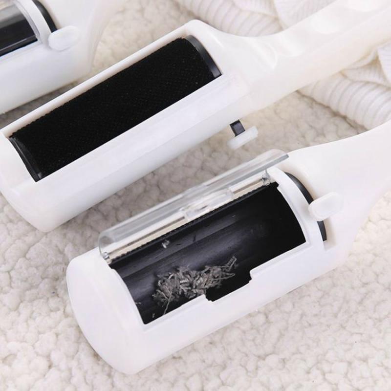 Fashion Fur Remover Sweeper Shaver With Clothes Brush Clothing Lint Dust Coat Sticky Remove Pets Hair Cleaner Rotated Brush Hot