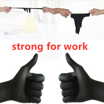 Disposible Reuseable Rubber Gloves Nitril Cleaning Food Rubber Gloves Household Rubber Nitrile Vinyl Tread strong for work glove