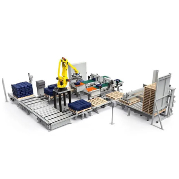 High-Speed Robotic Palletizer Cell​