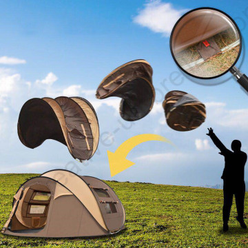 3-4 persons rainproof compact camping gazebo folding awnings fishing sun shelter inflatable beach outdoor flying portable tent