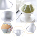 YOMDID Aluminum Alloy Cake Mold Volcanic Snow Mountain Shape Chiffon Cheese Cake Mousse Making Tool Kitchen DIY Dessert Mould