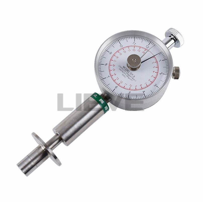 GY-03/GY-02/GY-01 Fruit Penetrometer Sclerometer Professtional Farm Fruit Hardness Tester Machine with 2 Measuring Head