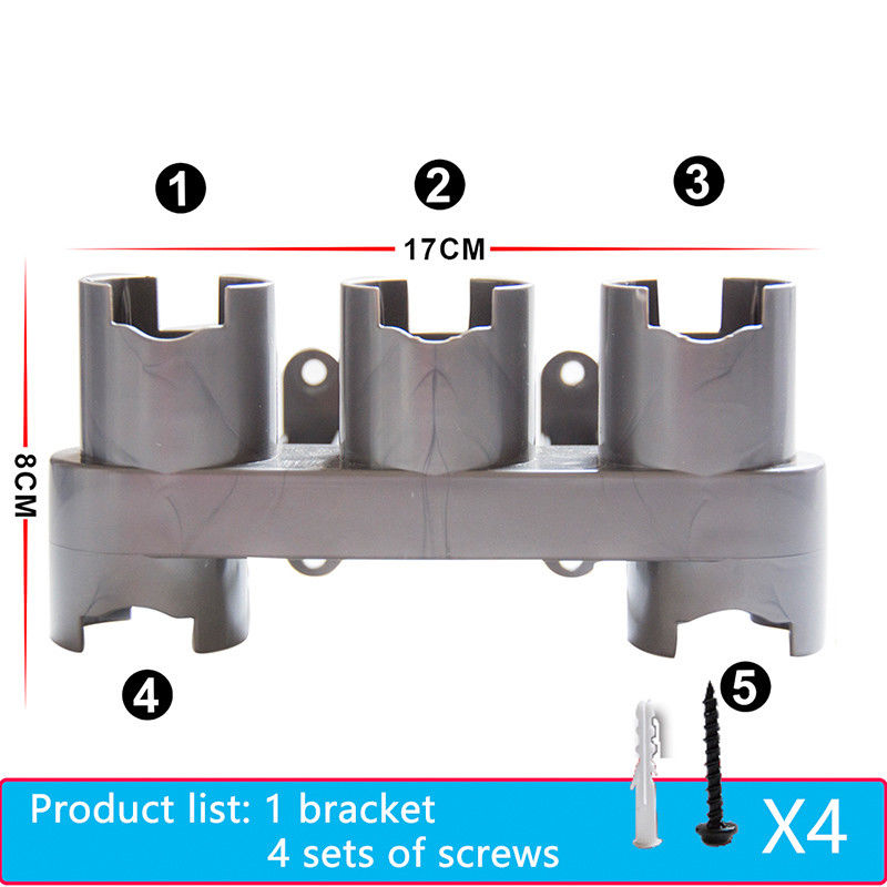Cleaning Brush Head Storage Bracket Accessories For Dyson V7 V8 V10 Vacuum Cleaner Parts Stand Tool Attachments Rack Wall Holder