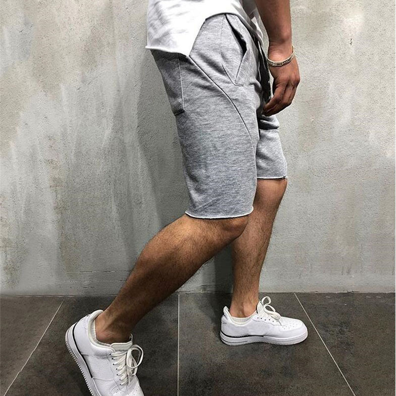 DIMUSI Summer Men's Shorts Casual Male Fitness Sports Shorts Solid Color Running Shorts Mens Breathable Shorts Joggers Clothing