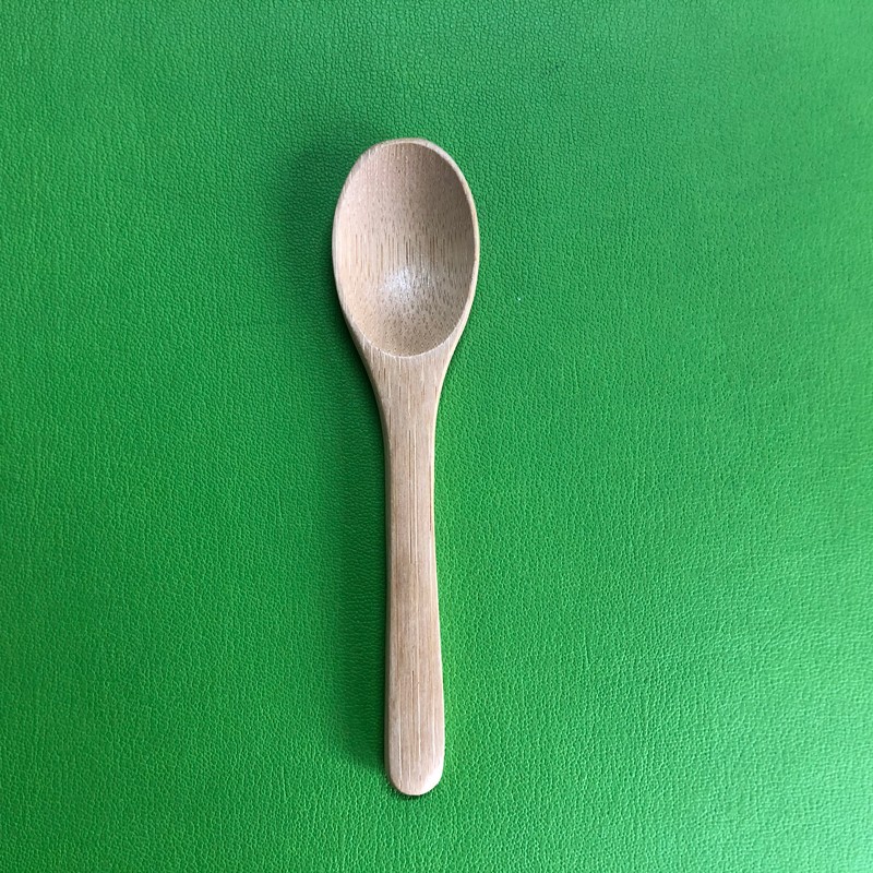 5Pcs/Lot Bamboo Jam Spoon Baby Honey Spoon Coffee Spoon Delicate Kitchen Using Condiment Small scoop Teaspoon