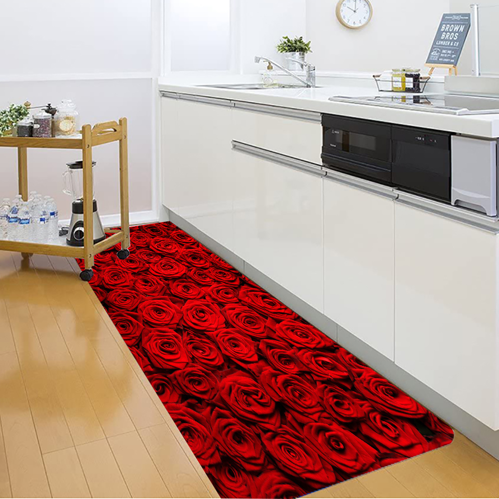 3D Non slip and washable Printed floor mat1-114