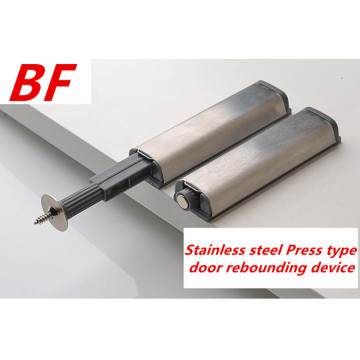 Door Stopper Cabinet Catches Stainless Steel Push to Open Touch Damper Buffers Soft Quiet Closer Furniture Hardware