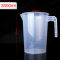 7 new 100/250/500/1000/2000/3500/5000ml thickened plastic measuring scale cup transparent food grade beaker kitchen milk tea