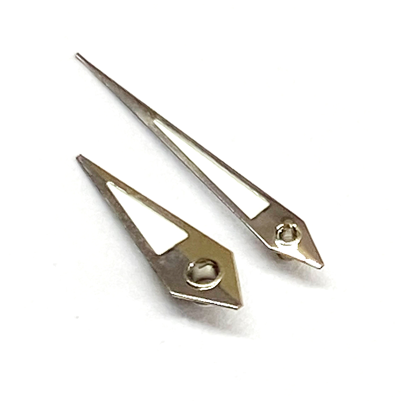 diamond cut dauphine watch hands