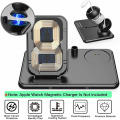 Wireless Charger Station 15W Fast Wireless Charging Stand 4 in 1 for iPhone 12 11 Pro XR XS X Apple Watch 6 5 4 3 Airpods Pencil