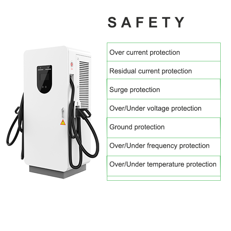 120kW 180kW Car Charger DC Ground Mounted CCS1