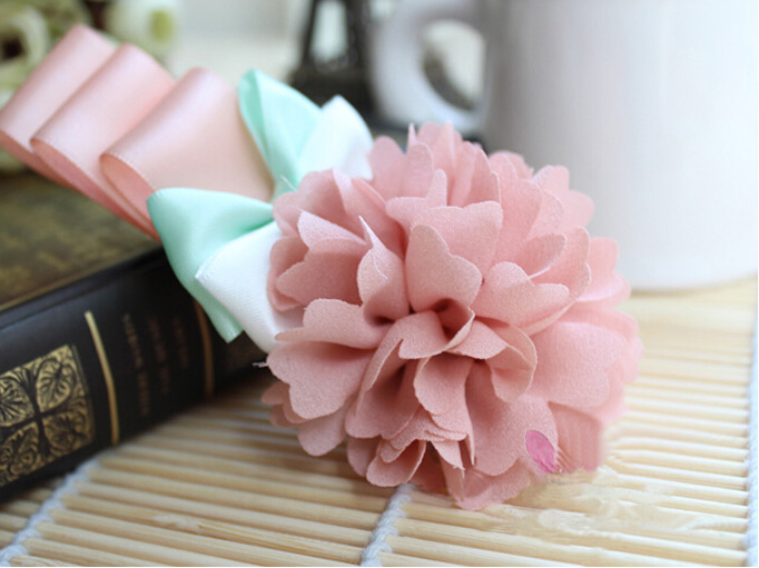 3x95cm Plain Chiffon Ribbon for Wedding Invitation Bouquets Handmade Party Gift Wrapping DIY Flower Making,1Yc10263