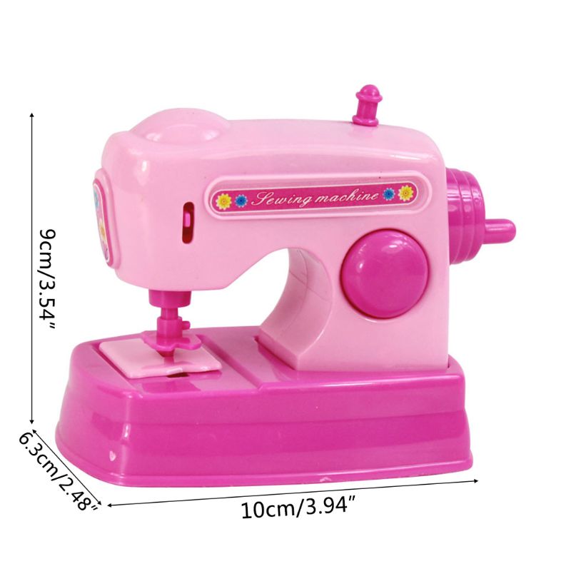 Children Kid Boy Girl Mini Kitchen Electrical Appliance Sewing Machine Toy Set Early Education Dummy Household Pretended Play