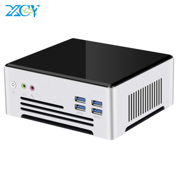 Mini PC Intel i7 7820HQ Quad Cores DDR4 RAM M.2 SSD 2.4/5.0G WiFi HDMI DP 4K 60Hz Dual Ethernet 6xUSB3.0 Windows 10