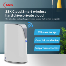 SSK 3TB Personal Cloud,Network Attached Storage Support Auto-Backup,NAS for Phone/Tablet PC/Laptop Wireless Remote Access